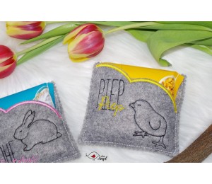 Stickserie - ITH Einsteckhüllen quadratisch Ostern